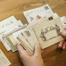 12pcs Retro Design Office Kid Holiday Stationery Mini Envelope Ancient . Pa S7V3
