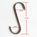 5 Pack of Stainless Steel Meat Hook / Utensil Pan Hanger Sausage Hanging Kitchen