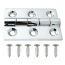 Stainless Steel Boat  Piano Hinge Marine Deck Heavy Duty Hinge with 6 Screws