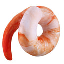 40Cm Creative Plush Peeled Prawns Plush Toys U Neck Pillow Shrimp Cushion K Z5T2