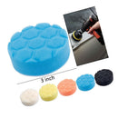 Sponge Wheel Parts Car Polishing Buffer Pads Set With Drill Adapter Waxing