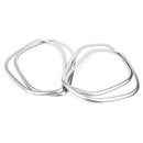 4Pcs Auto Car Styling Interior Door Speaker Cover Protector Trim Decoration Z6T3