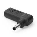 90 Degree USB-C Type-C Female to 4.5x3.0mm DC Male Plug Converter for Dell A