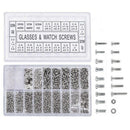 1X(1000Pcs Stainless Steel Eyeglasses Watch Repair Screw Replacement Kit Se