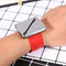 Salon Magnetic Bracelet Wrist Band Strap Belt Hair Clip Hairdressing (Red)