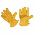 1 Pair Leather Gloves For Men, Work Gloves For Ladies, Assembly Gloves Safe