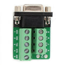 RS232 D-SUB DB9 Female Adapter to Terminal Connector Signal Module V1C3