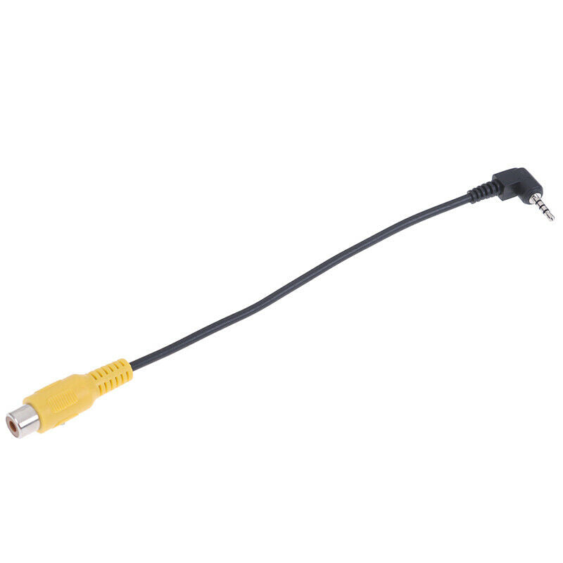 1Pc 2.5mm AV-in Converter Video Cable Stereo Male Plug To RCA Female Adap JR