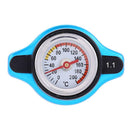 Small Head Car Radiator Cap Water Temp Meter Thermostatic Gauge (1.1Bar)