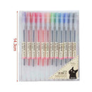 12 Color Fashion Color Gel Pen Box Office Stationery New Pen School Maker P8P5
