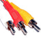 1.5m Scart to RCA Triple 3 x Phono Cable Composite Audio Video Lead
