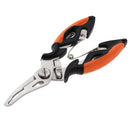 Stainless Steel Fishing Pliers, Curved Nose Hook Remover, Line Cutter Tool