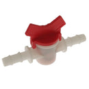 4PCS 10mm Water Flow Regulator Straight Shut Off Valve for Hose Pipe 9-10mm