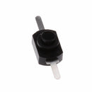 10Pcs 1A 30V DC 250V Black Latching On Off Mini Torch Push Button Switch  Z