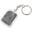 1Pc Music Box DIY Mechanical Metal Music Boxes Clockwork Keychain GiftJ â„–[