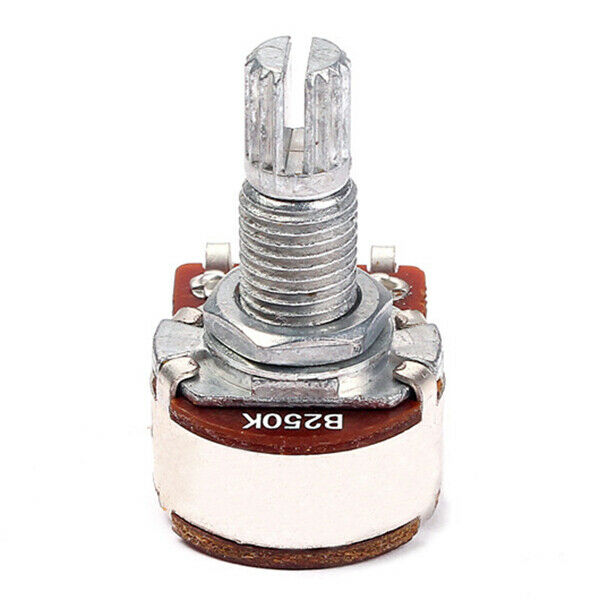 Guitar Small Size Pots B250K Potentiometers For Guitar Bass Parts (Pack Of