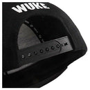 WuKe Embroidery Snapback, Baseball Hat Flat Brim Hip Hop Caps, Black Big te
