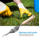 Stainless Steel Puller Outdoor Dandelion Cutter Farmland Transplant Weeder