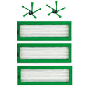 Accessories Set for Vorwerk Kobold VR200 & VR300 Vacuum Robots - 3X HEPA Fi