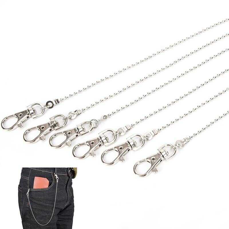 47CM/ 18.5" Punk Belt  Wallet Chain Metal Trousers Chain For Jeans Pants JewelOZ