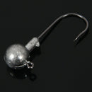 5Pcs Hooks Metal Lead Head Jig Fishing Lures Heads Solid Parts 10G