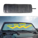 Windshield Sunshade Sun Shade Heat Shield Sun Visor Mat For 2018 2019 Jeep
