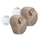 2Pc Small In The Ear Invisible Best Sound Amplifier Battery Digital Hearing Aids