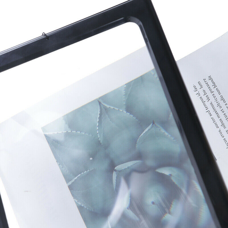 Lazy desktop led light plastic material reading A4 bracket magnifying glass BX