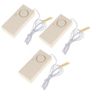 3-Pack Home Battery Water Leak Leakage Alarm  Detector Motion Sensor