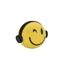1 Pcs Lovely Headphones Boy Eva Decorative Car Antenna Topper Balls Yellow 3C