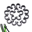 20pcs Bicycle Cycle plastic C-Clips Buckle Hose Brake Gear Cable 3C