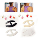 Women Webbing Bra Buckles Shadow-Shaped Buckle Bra Clip Strap Holders 6 PCS M&O