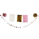 DIY Paper Card String Tassel Ornaments Paper Flower Festival Party Decor
