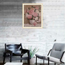 DIY Full Drill Diamond Painting Peony Embroidery Kits Needlework Set Decor