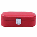 Mini Jewelry Organizer box PU leather jewelry box princess dressing birthda