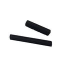 Ebony 4 Strings Hawaii Guitar Slotted Saddle + Nut, Black