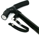 Foldable Walking Stick With LED Light Disability Aluminium X7S5 N3E8