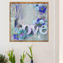 5D DIY Full Drill Diamond Painting Cross Stitch Mosaic Craft Kits (Love01)