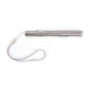 usb rechargeable led flashlight powerful mini torch hanging with metal clip LJ