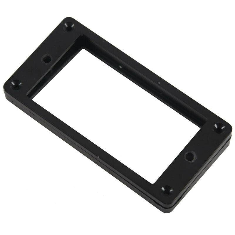 2Pcs Flat Humbucker Pickup Mounting Ring Frame ABS for Electric Guitar