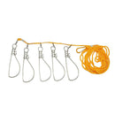 5m Fishing Lock Buckle Stainless Steel Live Fish Lock Belt Fishing Stringer