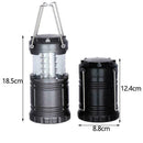 Camping Lantern Portable Collapsible 30LED Hiking Night Light Z3E4 Flashlig B6Z6