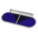 Steelmaking Protection Glasses, Can be fixed helmet,Blue