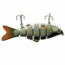 1x Minnow Fishing Lures Crank Bait Hooks Bass Crankbaits Tackle SinkingAU Z G3W6