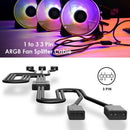 Cooler Master 3 Pin ARGB Fan Splitter Cable 1 to 3 5V Cooler Connector Cord