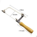 144 Intricate Cutting Blades Adjustable Hand Jewelers Saw Frame