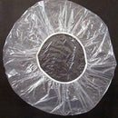 50pcs Disposable Elastic Shower Hat Hair Salon Waterproof Hotel Bathing Cap