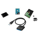 USB 3.0 to 2.5 3.5 inch SATA III Hard Drive Cable 0.5m for Data Transfer
