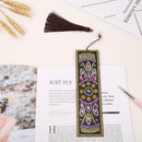 DIY Special Shaped Diamond Painting Creative Leather Tassel Bookmark Crafts