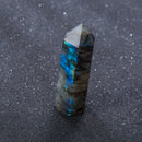 Natural Moonstone Labradorite Crystal Wand Quartz Mineral Stone Specimen Healing